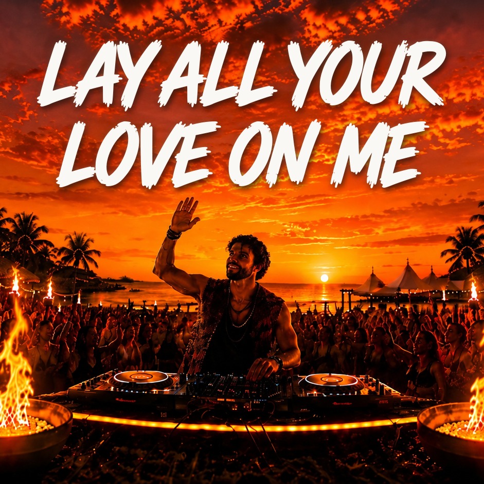 Cover art for ABBA - Lay All Your Love on Me (ENNEM Afro House Remix)