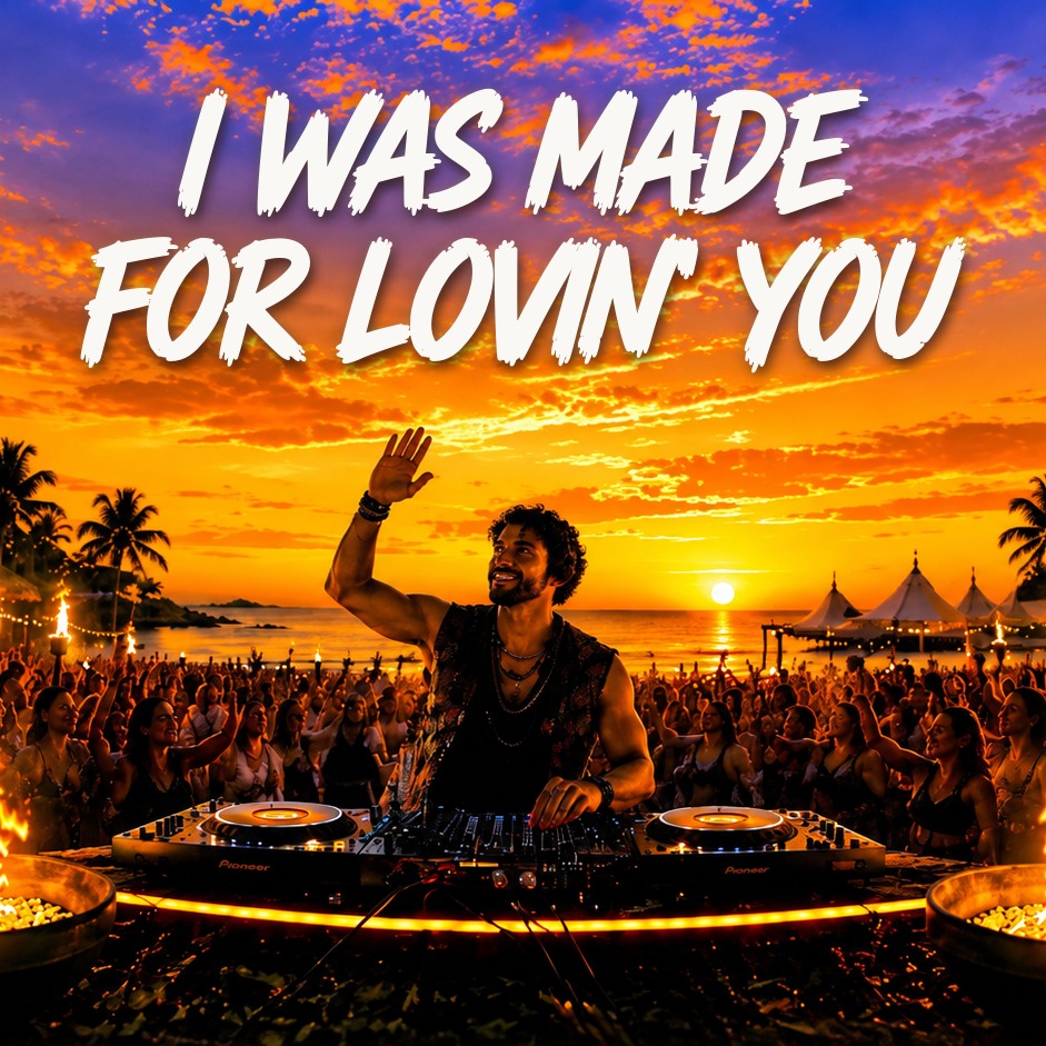 Cover art for Kiss - I Was Made For Lovin You (ENNEM Afro House Remix)