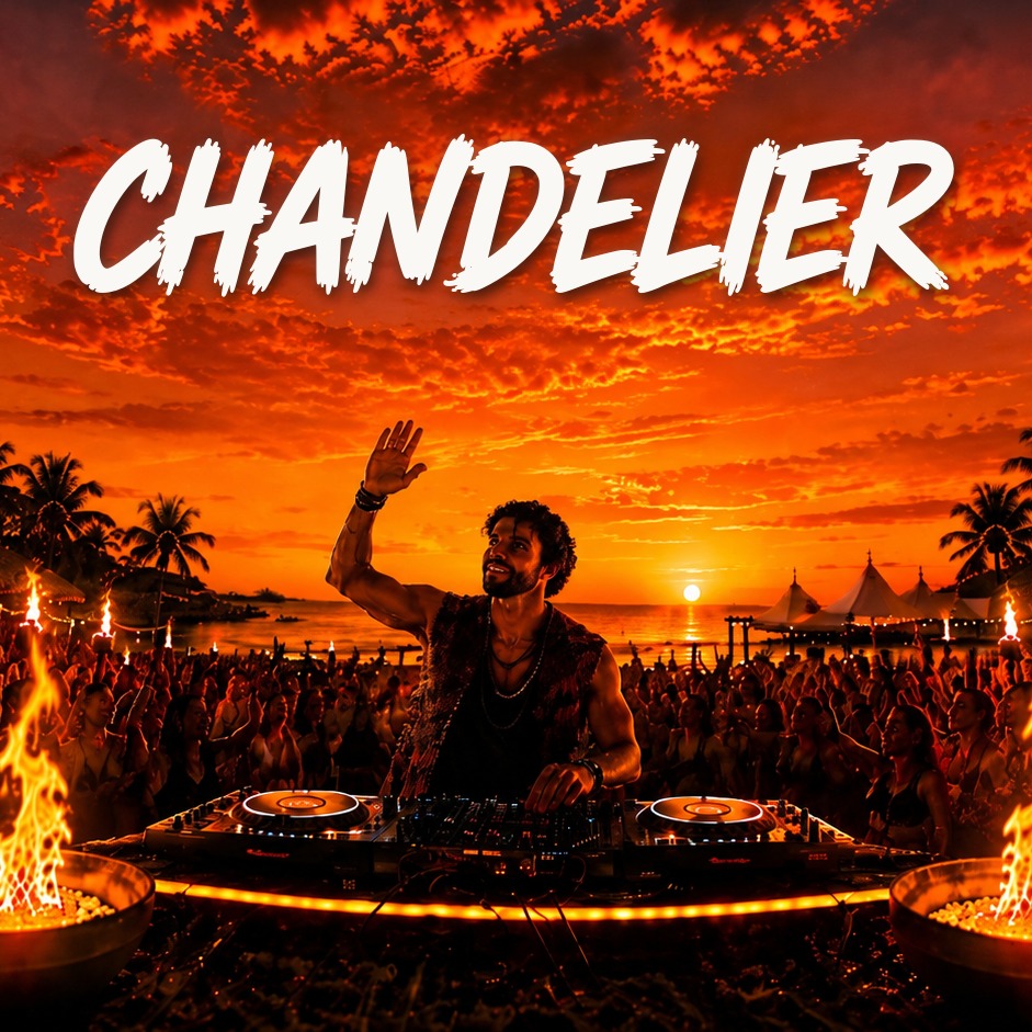 Cover art for Sia - Chandelier (ENNEM Afro House Remix)