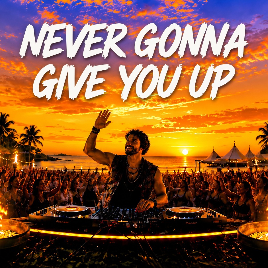 Cover art for Rick Astley - Never Gonna Give You Up (ENNEM Afro House Remix)