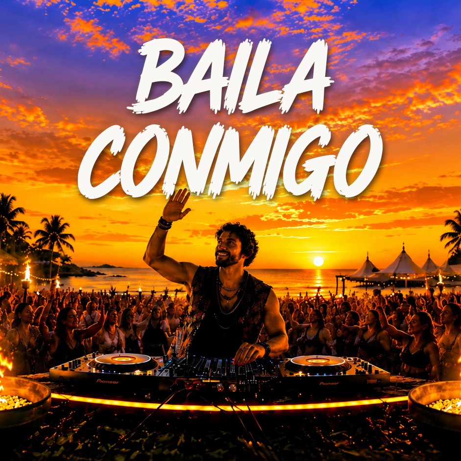 Cover art for Dayvi, Víctor Cárdenas - Baila Conmigo (ENNEM Afro House Remix)